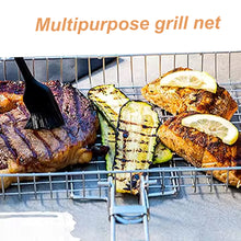 Extra-Deep BBQ Grilling Basket with Wooden Handle (5cm Deep)