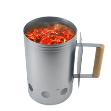 Heavy-Duty Charcoal ChimneyStarter - 1.32mm Thick Galvanized Steel