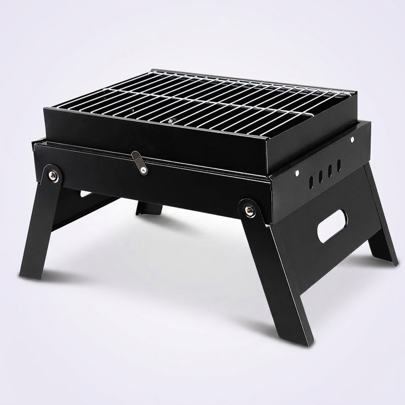 FeetonBBQ Mini Portable Folding Charcoal Grill for Camping