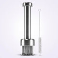 Professional 304 Stainless Steel Meat Tenderizer - 21 Heavy-Duty Needles for Steak, Poultry, and BBQ