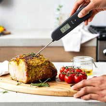 Instant Read Digital BBQ Thermometer - Ultra-Fast Precision Meat Probe with Backlit LCD for Grilling, Smoking and Kitchen Cooking