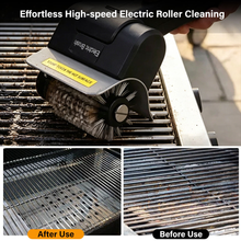 FeetonBBQ Electric Barbecue Brush with Stainless Steel Bristles