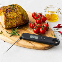 Instant Read Digital BBQ Thermometer - Ultra-Fast Precision Meat Probe with Backlit LCD for Grilling, Smoking and Kitchen Cooking