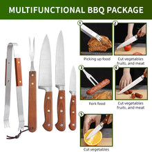 Portable Camp Kitchen Knife & Cutting Board Set (9-Piece Kit）
