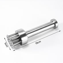 Professional 304 Stainless Steel Meat Tenderizer - 21 Heavy-Duty Needles for Steak, Poultry, and BBQ