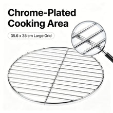 Portable XL Barrel Charcoal Grill - 14 Inch Tabletop BBQ for Camping & Patio | FeetonBBQ