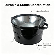 Portable XL Barrel Charcoal Grill - 14 Inch Tabletop BBQ for Camping & Patio | FeetonBBQ