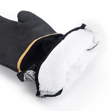 Professional Heat Resistant Oven Mitts - Silicone & Linen Non-Slip BBQ Gloves | FeetonBBQ