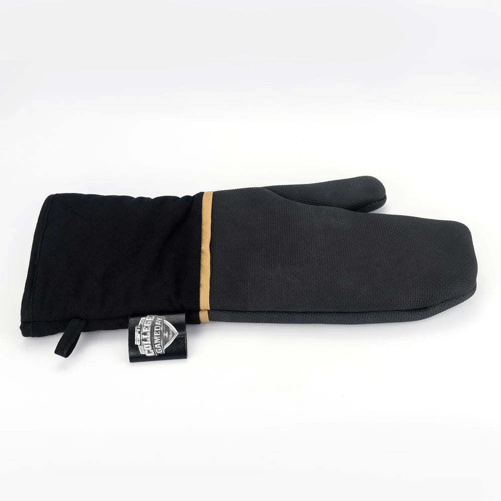 Professional Heat Resistant Oven Mitts - Silicone & Linen Non-Slip BBQ Gloves | FeetonBBQ
