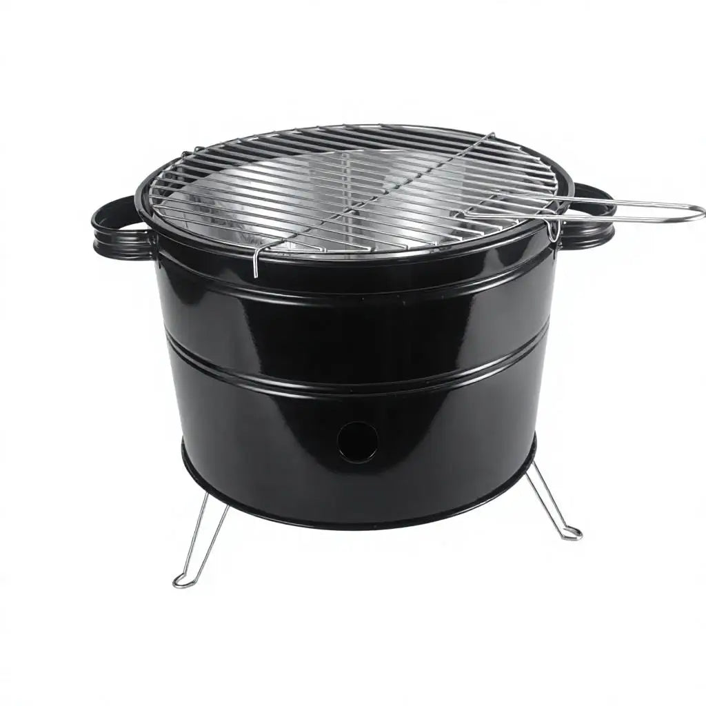 Portable Notebook Charcoal Grill - Compact Folding BBQ Grill for Camping & Tailgating | FeetonBBQ
